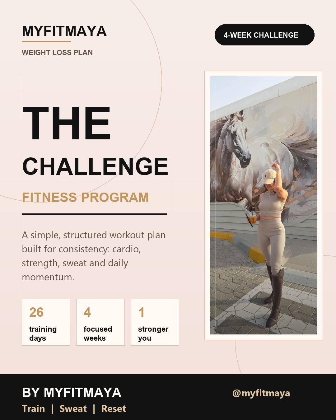 Myfitmaya challenge plan cover